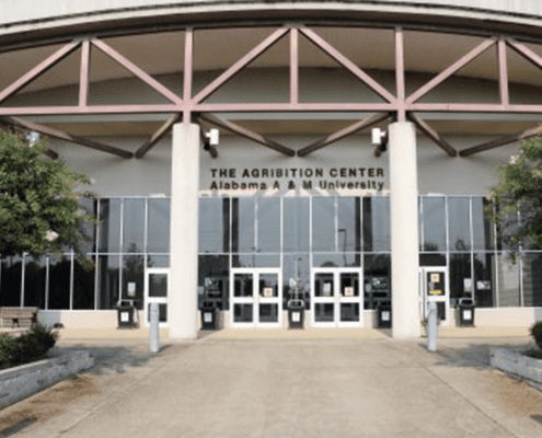 Agribition Center Huntsville Alabama Sports Alabama Rodeo cattle roping bull riding Alabama Agricultural and Mechanical University college acres exhibition circus theater sports competition