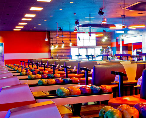 Bowlero montgomery bowling sports alabama arcade fun entertainment lane ball strike spare gutters perfect game