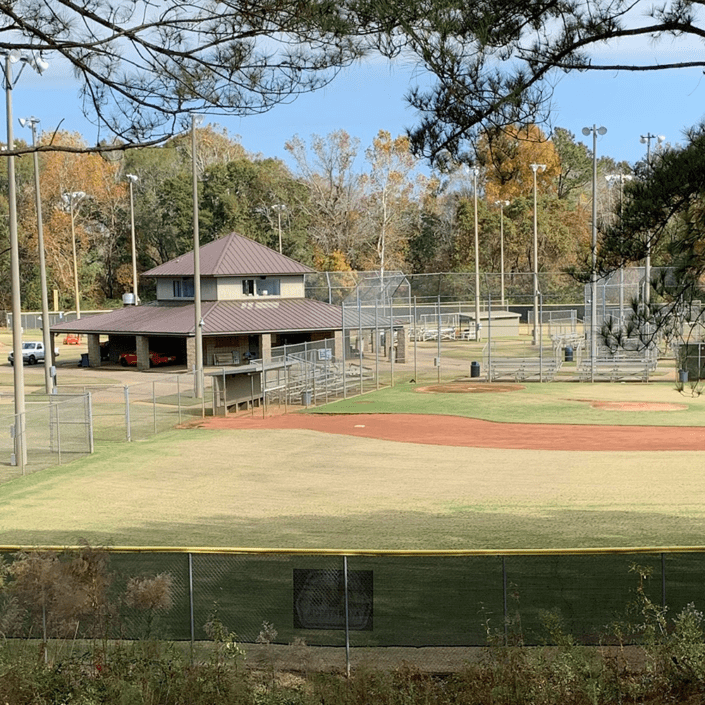 G Marvin Field at Eastgate Park Dothan Sports Alabama baseball field grass dirt dugout complex concessions high school AHSAA umpires spectator championship tournament host visit tourism explore