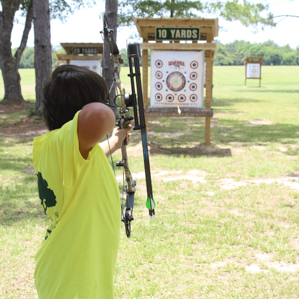 Graham Creek Nature Preserve Sports Alabama Foley Archery outside tourism activity hiking biking golf trails disc golf walking plants wildlife venue event bow longbow compound bow exploration backpacking net bike wheels mountain biking net frisbee