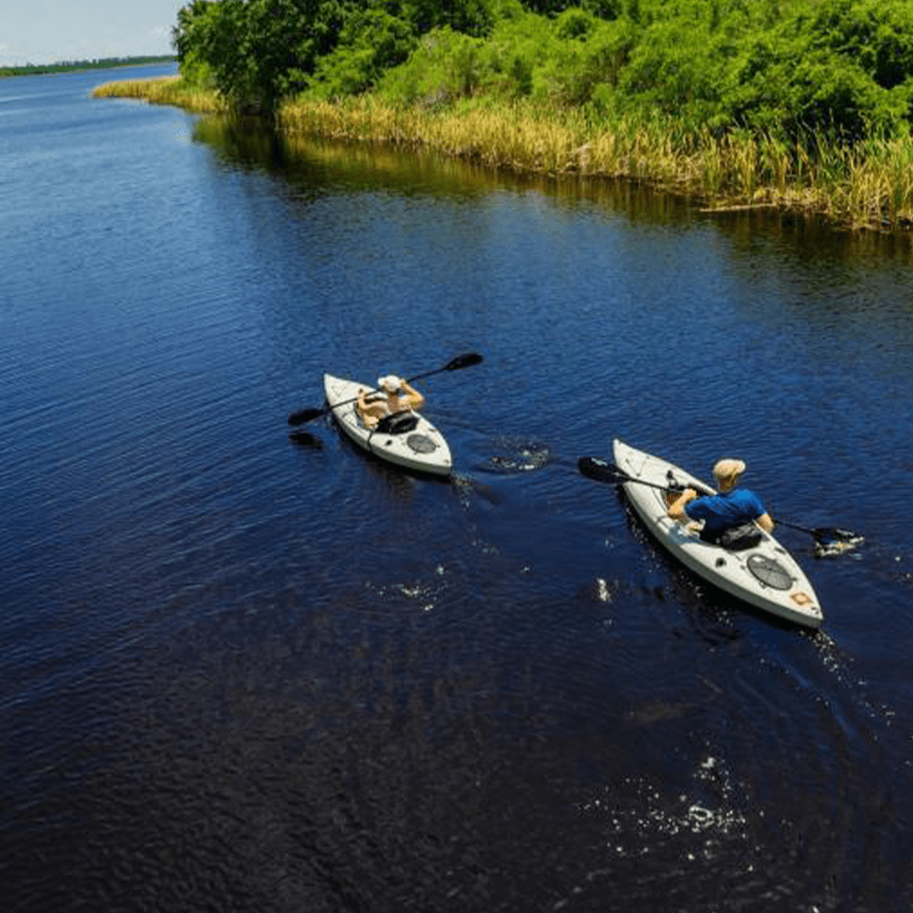 Gulf State Park Gulf Shores Sports Alabama beach tourism explore exploration family fun tourist visit water sports golf aquatics course tee driving range golf cart kayak canoe paddle campground community public ocean RV camp camper  cabin rent fun