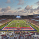 Hancock whitney stadium sunbelt conference champions mobile university of south alabama football touchdown jaguars yardline end zone mobile sports field grass sports alabama ncaa division i