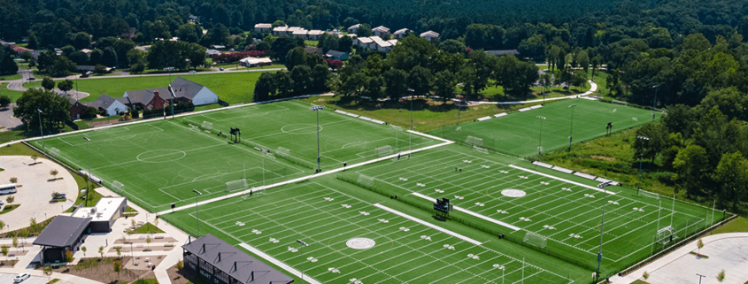 Sand Mountain park and amphitheater baseball softball fields grass dirt dugout basketball volleyball court sports soccer rugby football score tournament competition marshall county sports alabama albertville venue visit entertain