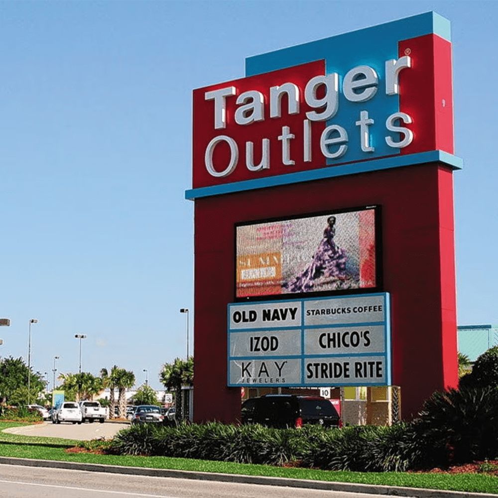 Tanger Outlet Mall Foley Sports Alabama shopping dining activity restaurants stores